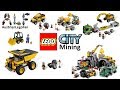 All Lego City Mining / Gold Mine Sets 2012 - Lego Speed Build Review