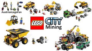 All Lego City Mining / Gold Mine Sets 2012 - Lego Speed Build Review