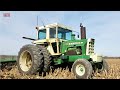 OLIVER 2255 Tractor Working on Fall Tillage