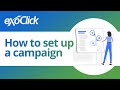 How to set up a campaign in exoclick