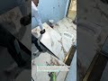Installing Large Format Tiles with Suction Cup Lifter! #Tile #Construction #DIY
