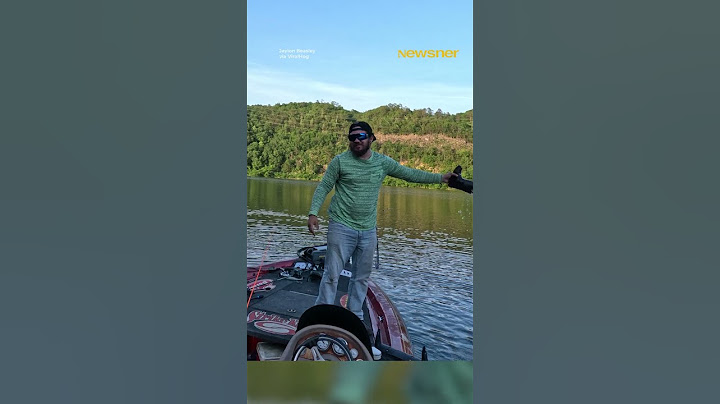 Young boy falls of boat
