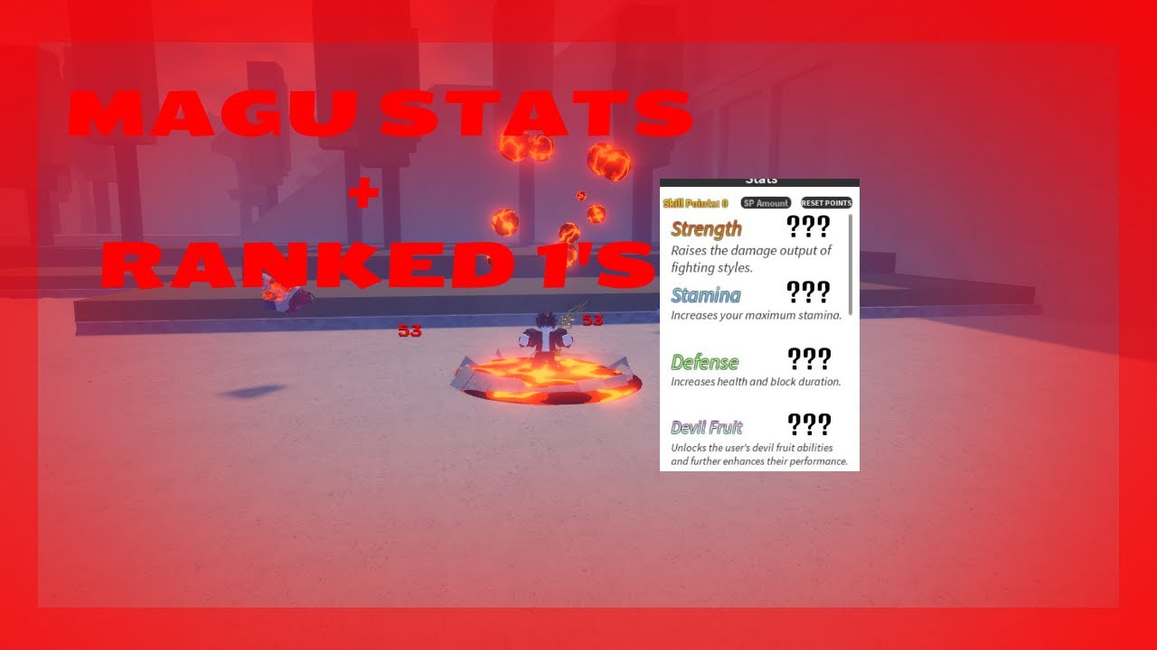 [GPO] MAGU STATS + RANKED 1'S YouTube