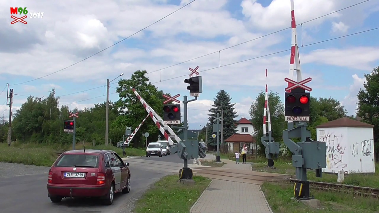 Železniční přejezd Šťáhlavy [P1200] - 17.7.2017 / Czech railroad crossing