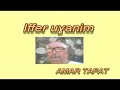 Ifer uɣanim/asefru/sɣur: Amar Tafat