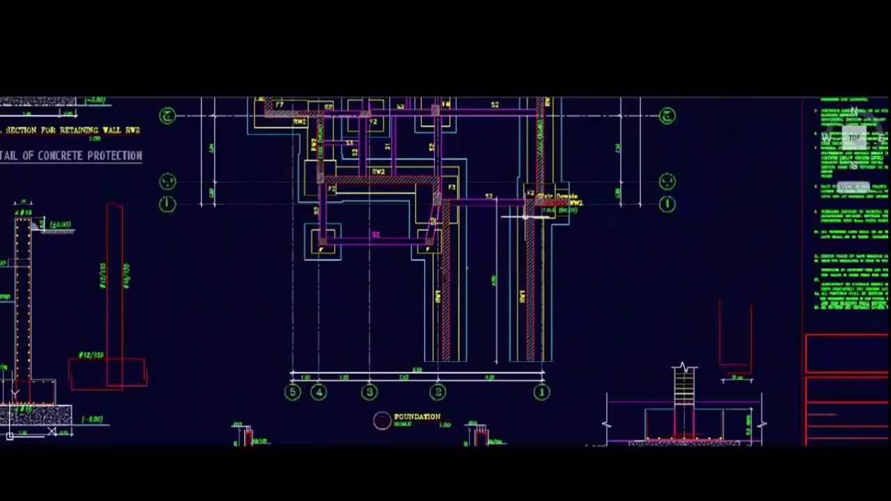 shop drawing and details of RFT for strip footing - YouTube