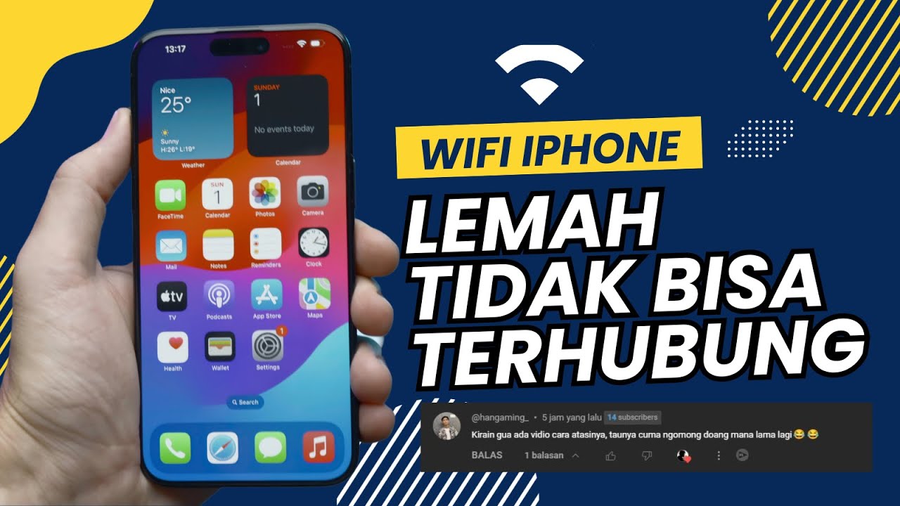 WiFi iPhone Lemah Tidak Bisa Terhubung Secara Jauh - YouTube