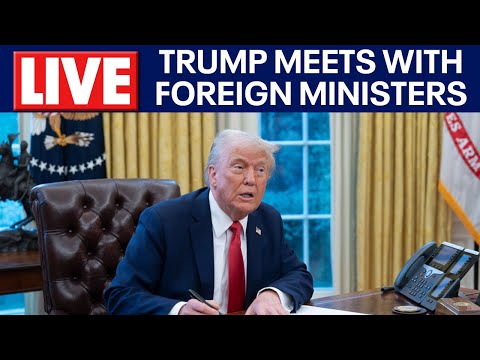 LIVE: President Trump meeting with Foreign Ministers of Rwanda and Congo following peace agreement