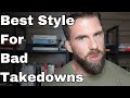 The best bjj style for big guys with bad takedowns  wrestling