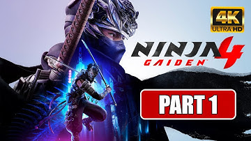 Ninja Gaiden 4 Deluxe Edition – Part 1 | Gameplay | No Commentary | Walkthrough | [4K 60FPS]