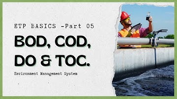 ETP PART- 5COD,BOD,DO,TOC