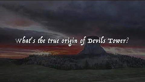 Devils Tower as Tree Stump?