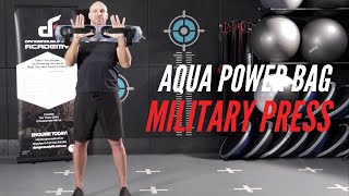 Aqua Power Bag Shoulder Press - Demonstration Video