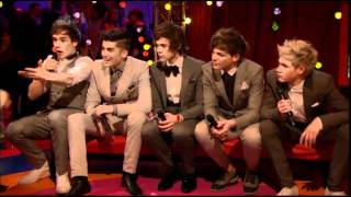 One Direction interview after winning Best British Single (Brits Awards 2012)