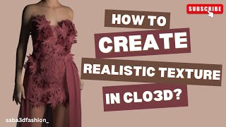 How to Create Realistic Fabric Textures in CLO3D | Texture Mapping Tutorial for Fashion Designers