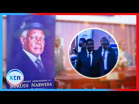 Wetang'ula, Mudavadi and Sifuna: Awkward Political Moment at Nabwera's Funeral