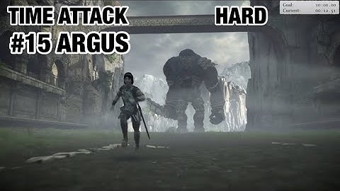 Time Attack (Hard) 15th Colossus ARGUS (Under 10:00) - SHADOW OF THE COLOSSUS™