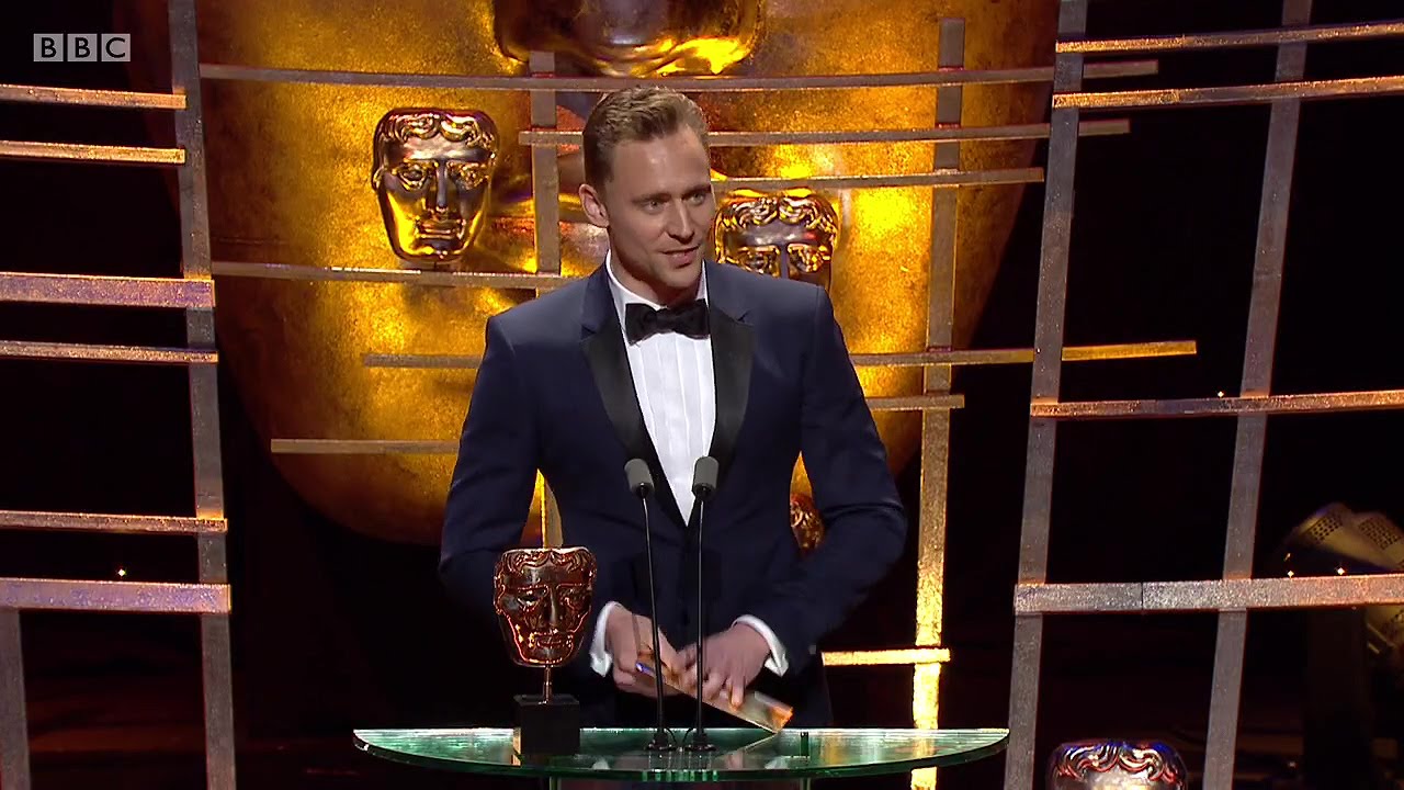 Tom Hiddleston at BAFTA TV Awards 2016