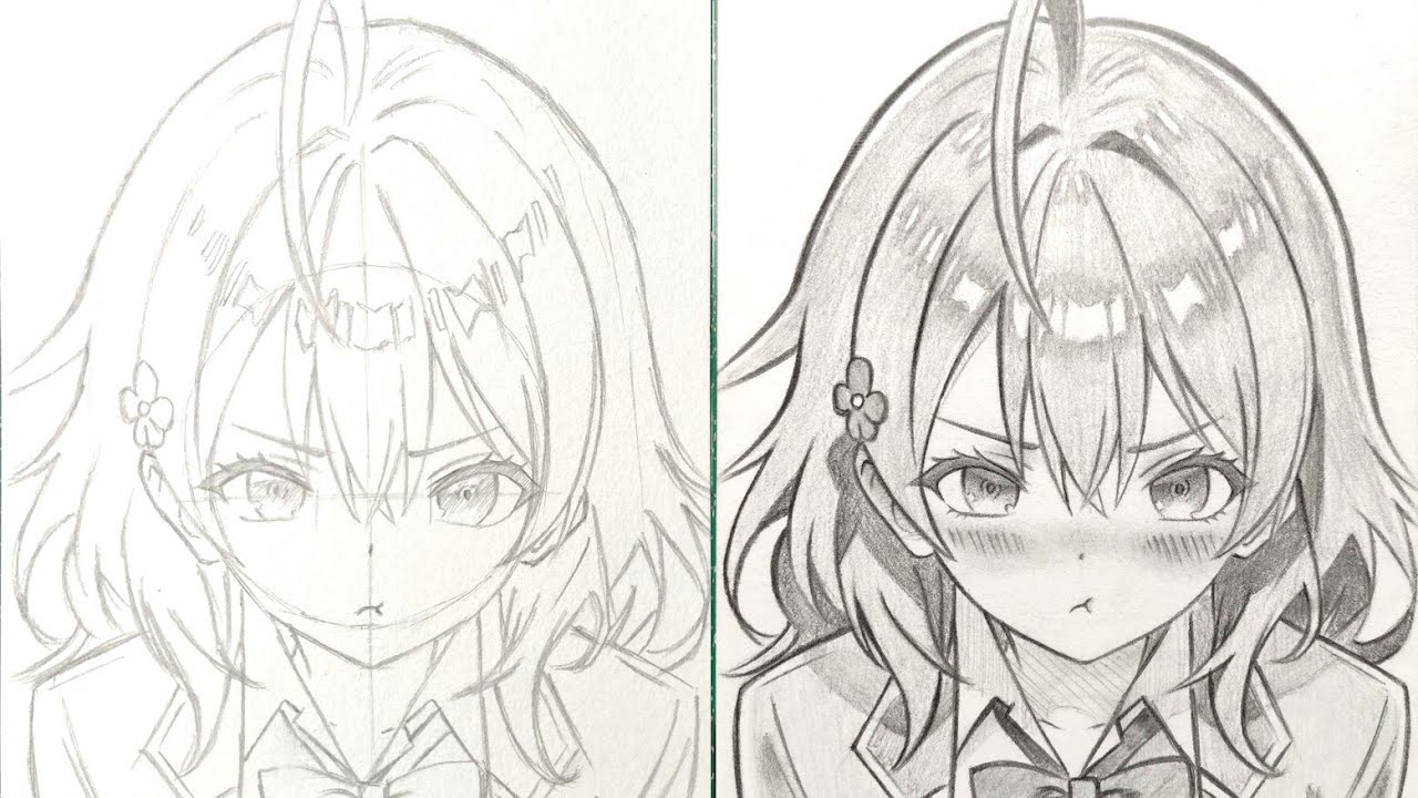 How to Draw Maria Mikhailovna | drawing tutorial | how to draw anime girl