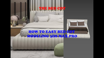 Bed headboard Modeling IN Autodesk 3ds Max|3d Modeling|BedBack Modeling|Headboard Design|#3dartist