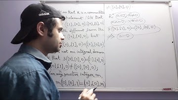 Ring Theory (from Topics in Algebra by I. N. Herstein, 2nd Edition) (Part 9)