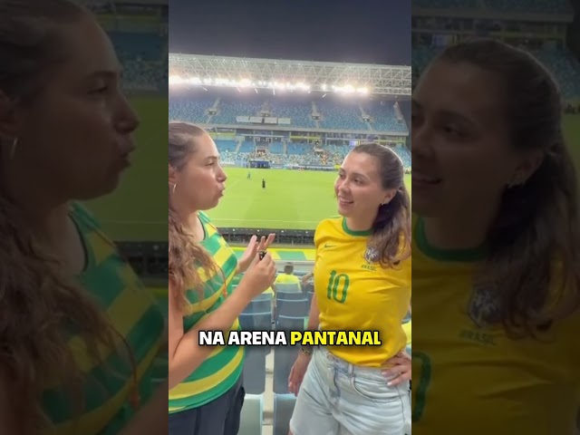 Uma honra dividir a arquibancada da Arena Pantanal com vocês!