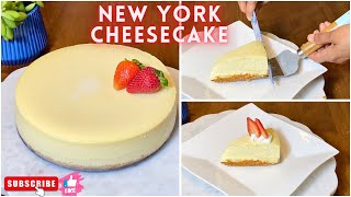 The Best New York Cheesecake Recipe || How To Make The Perfect CheeseCake