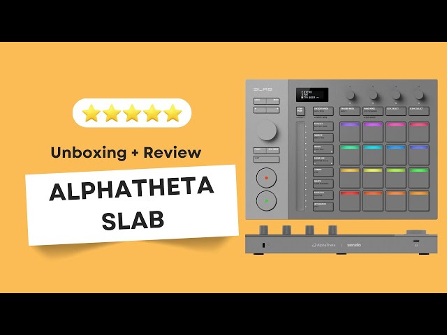 🎛️ AlphaTheta SLAB Review: This is the new official controller