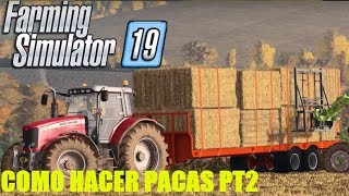 How To Make Bales In Farming Simulator 19 PS4 Pt.1 screenshot 5