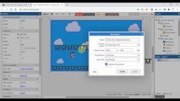 Construct 3 Video 2   Setting up a project