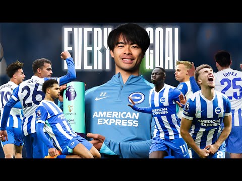 BIOWIN69 x dewikasino88 - EVERY GOAL from Brighton & Hove Albion in 2025