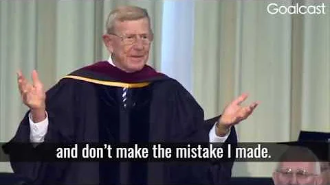 Lou Holtz inspirational speech