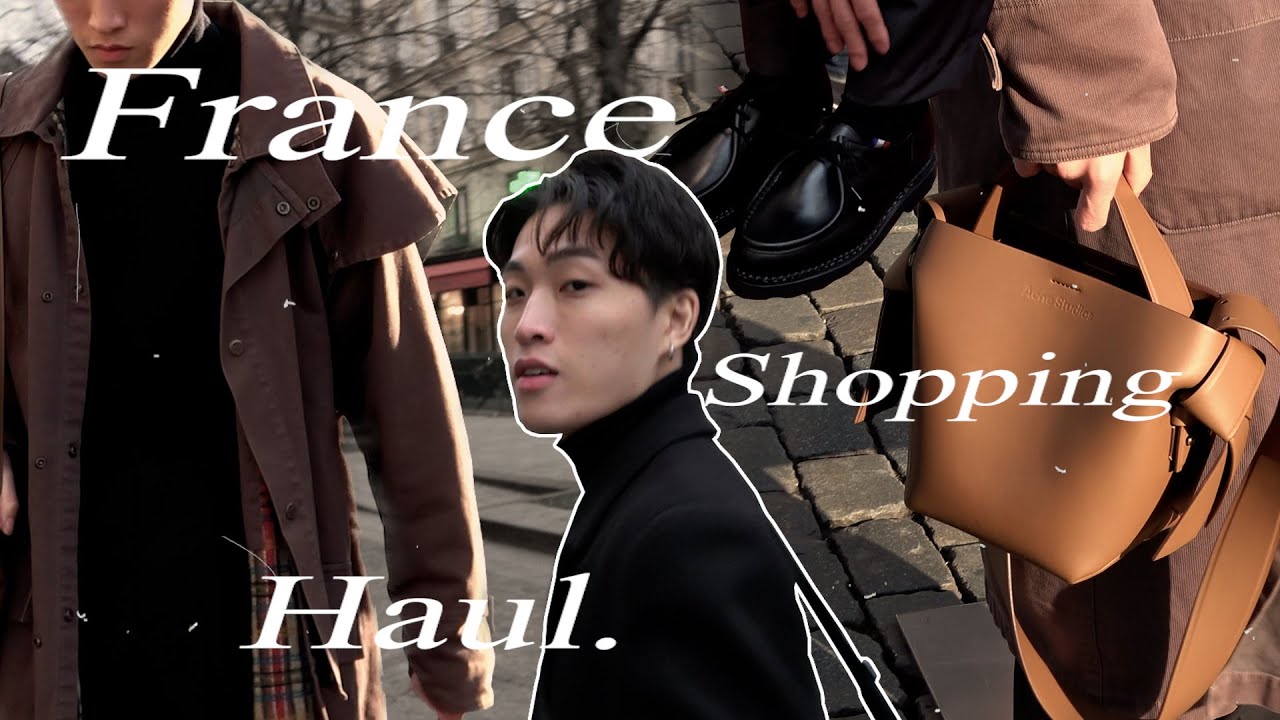 法國購物Haul🇫🇷┃藥妝店買什麼？ Acne Studios、大腳救星Paraboot、Fenty Beauty粉餅、巴黎首推古著店 #法國 #購物分享