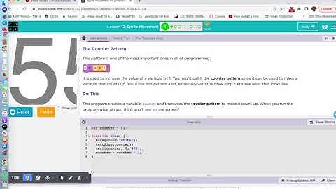 Code org Lesson 12 Level 1 Unit 3 in Discoveries