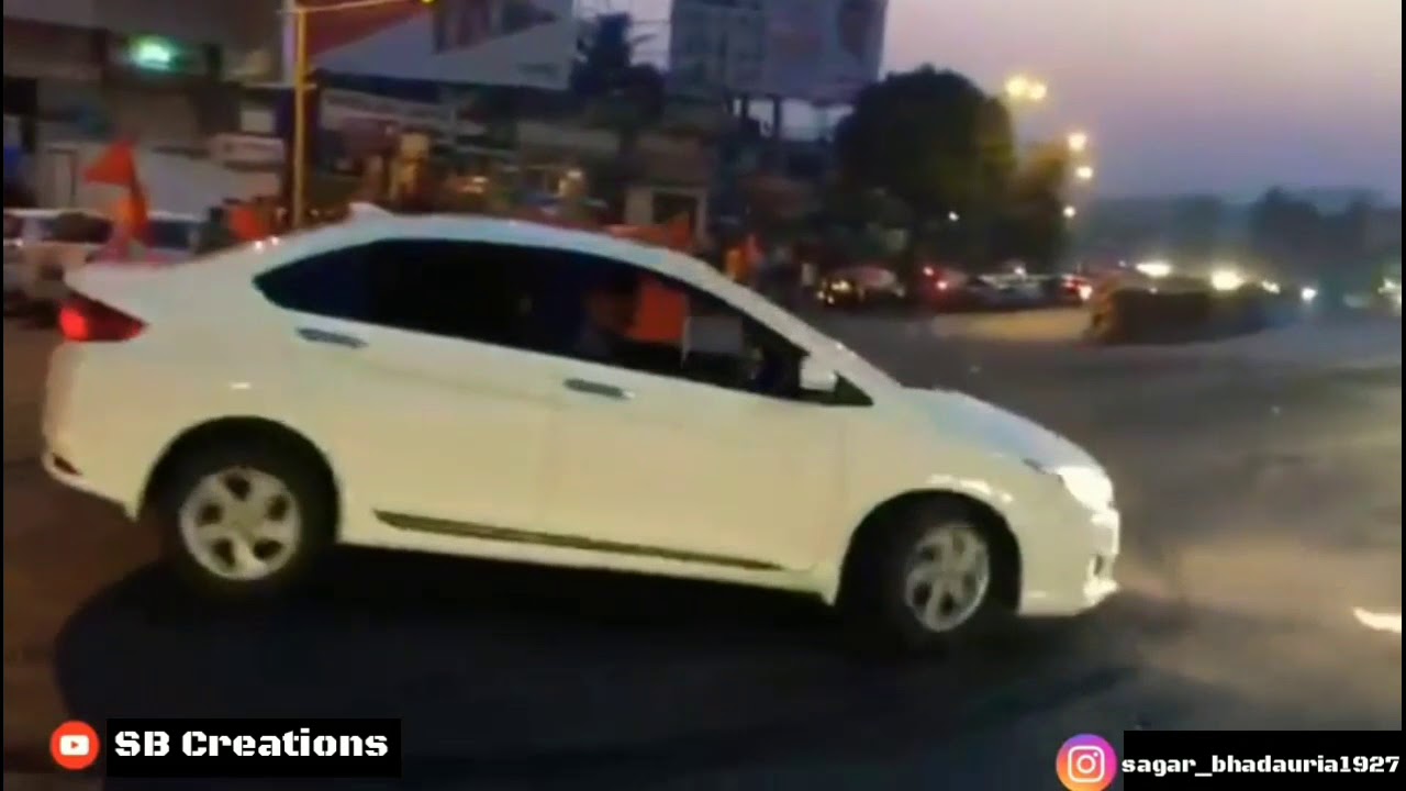Car Stunt On Road Honda City Awesome Stunt Whatsapp Status Video