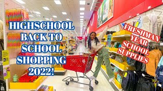 Highschool Back To School Shopping 2022!!