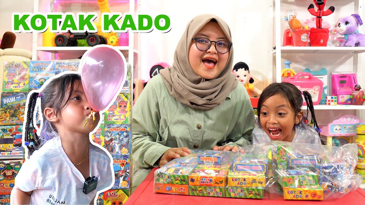BERBURU KOTAK KADO BERHADIAH!! BARENG LEIKA