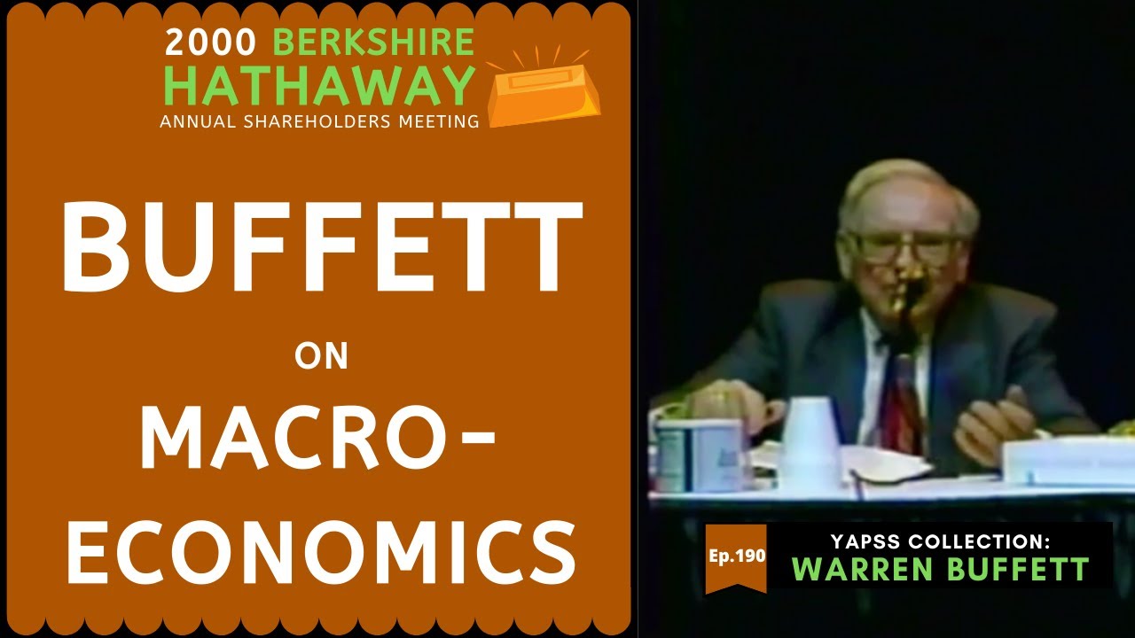 Warren Buffett: Economists Aren't Needed | BRK 2000【C:W.B Ep.190】