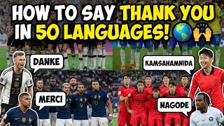 How to say Thank You in different languages around the world 🌍🙌