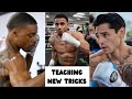ERROL SPENCE TEACHING RYAN GARCIA HOW TO THROW HIS FAVORITE BODY PUNCHES TO DEFEAT ROLLY ROMERO