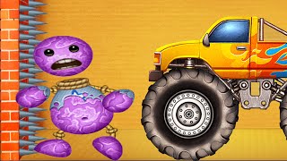 Monster Truck Vs Spines | Kick The Buddy by Run and Run 2,358 views 1 month ago 21 minutes