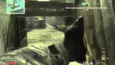Mw3 collateral double kill by Kermit 7he Frog