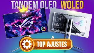 Ajustes ASUS PG27AQWP-W 🔥 Tandem WOLED 540Hz, 720Hz y brillo récord en HDR