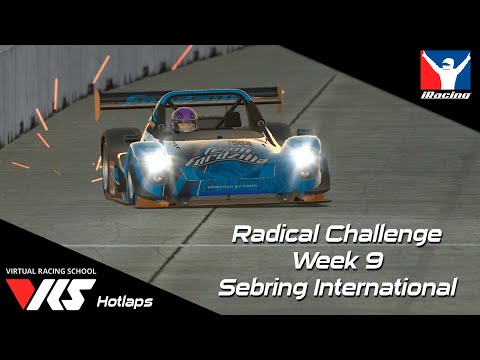 VRS HOTLAPS - Radical Racing Challenge - Week 9 - Sebring POV 1:53.576
