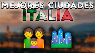 🥇 TOP 5 - Mejores CIUDADES para VIVIR en ITALIA en 2024 || Mudarse a Italia