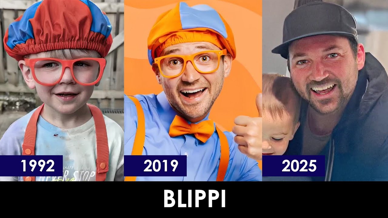 Blippi ( Stevin John ) Transformation From 1 to 37 Years Old ( 1989 ...