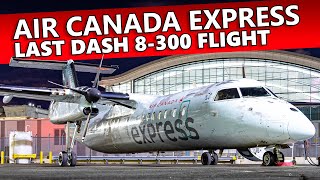 Flying the FINAL Air Canada Express Dash 8-300 Flight