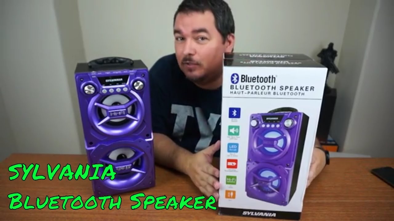 sylvania bluetooth speaker sp328