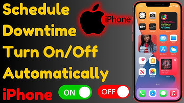 How To Turn Off/On iPhone Automatically At a Specific Time | Schedule Downtime to Turn On and Off