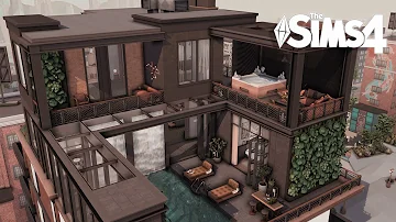 lUXURIOUS HOUSE / PENTHOUSE II The Sims 4 Speed build